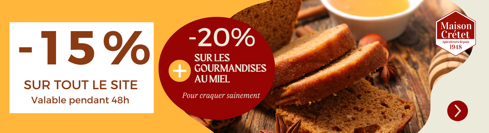 -15% sur tout le site